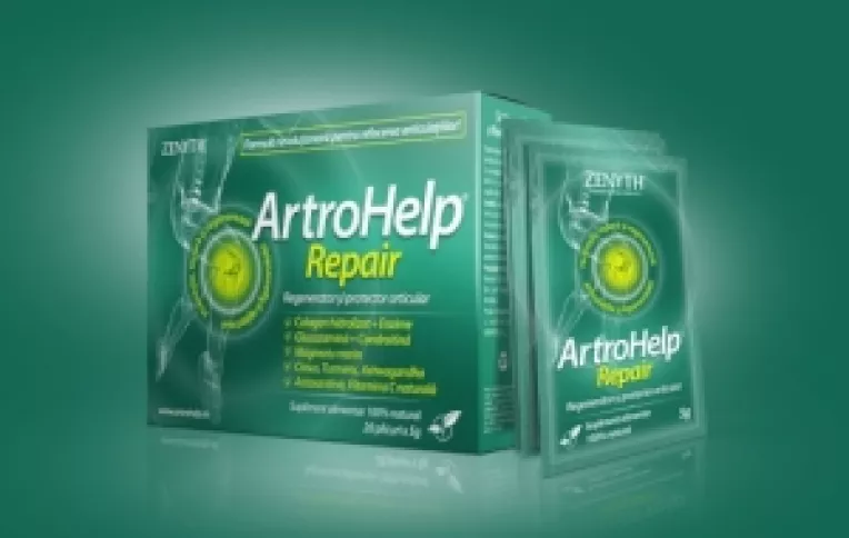 ArtroHelp Repair, formula revolutionara pentru refacerea articulatiilor