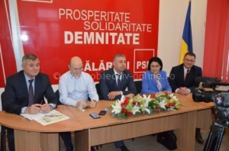 Candidatul PSD la functia de primar al Calarasiului: Marius Dulce