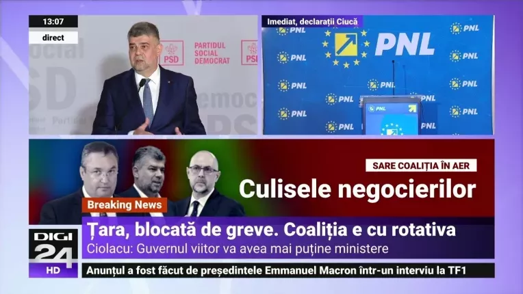 Ciolacu: Viitorul guvern va avea mai putine ministere. Imi doresc oameni potriviti
