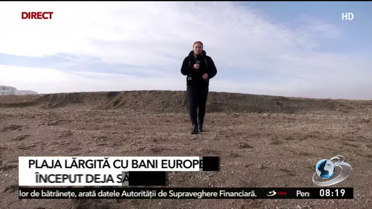 Efectele furtunilor din ultima perioada: Plajele largite din bani europeni au inceput sa se erodeze