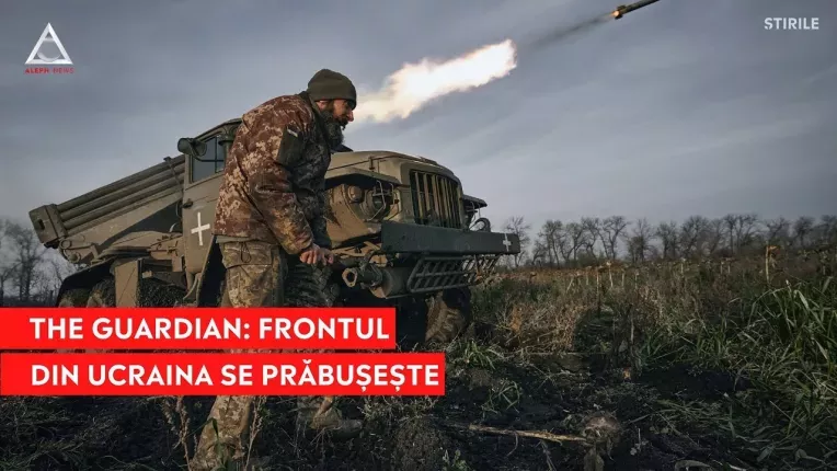 Frontul din Ucraina se prabuseste fara munitie, avertizeaza The Guardian