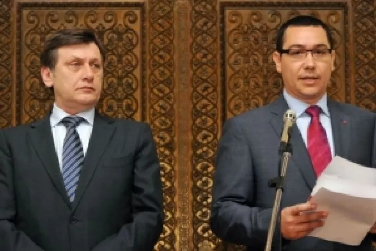 Liderii USL, Antonescu si Ponta, l-au infruntat pe Basescu: "Nu facem compromisuri cu dumneavoastra "