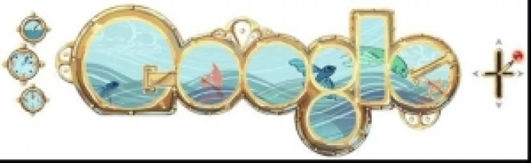 Logo dinamic: Google aniverseaza 183 de ani de la nasterea scriitorului francez Jules Verne