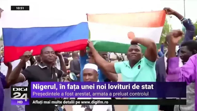 Lovitura de stat in Niger. Presedintele ales democratic a fost retinut, granitele au fost inchise