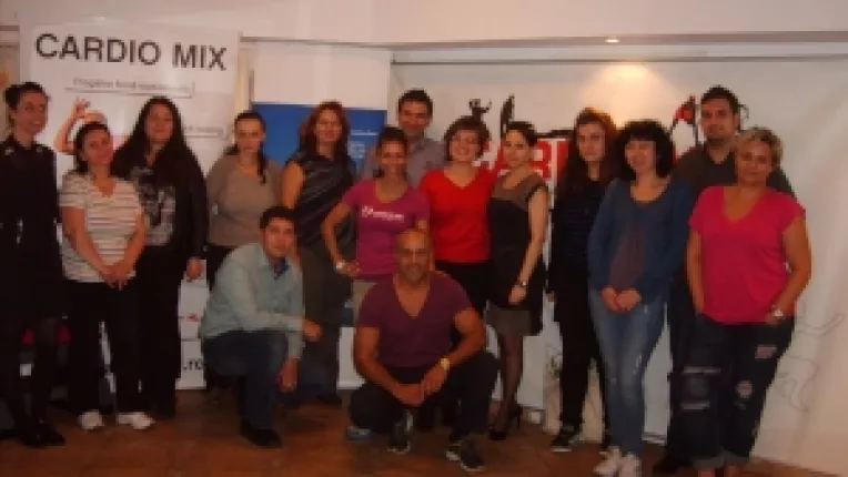 Mihai Dragomir a dat startul concursului "Slabeste sigur si natural cu Cardio Mix"