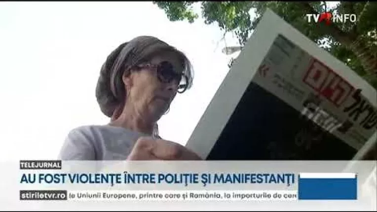 Mii de israelieni au protestat la Parlament