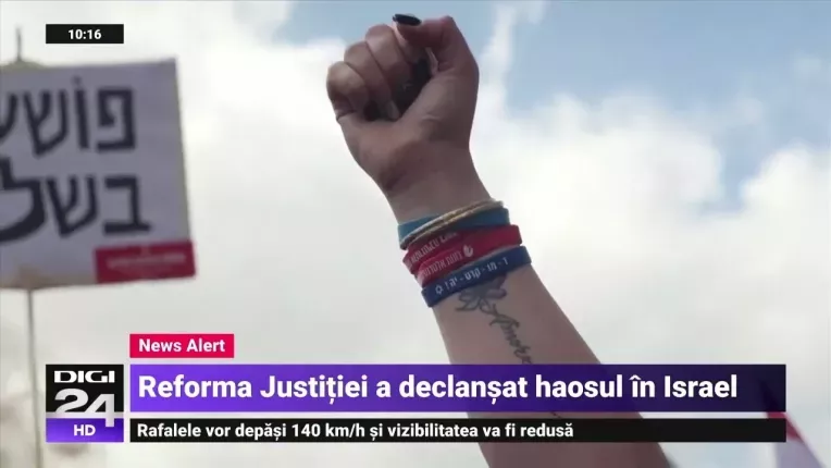 Netanyahu anunta ca "suspenda" planul de reforma in justitie care a scos mii de israelieni in strada