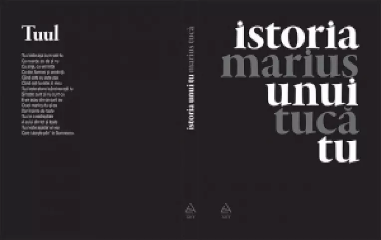 O noua carte a poetului Marius Tuca : Istoria unui tu