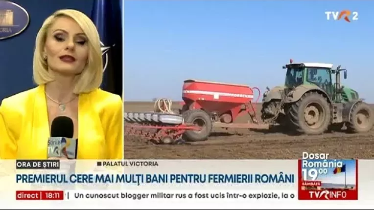 Premierul cere mai multi bani pentru fermierii romani