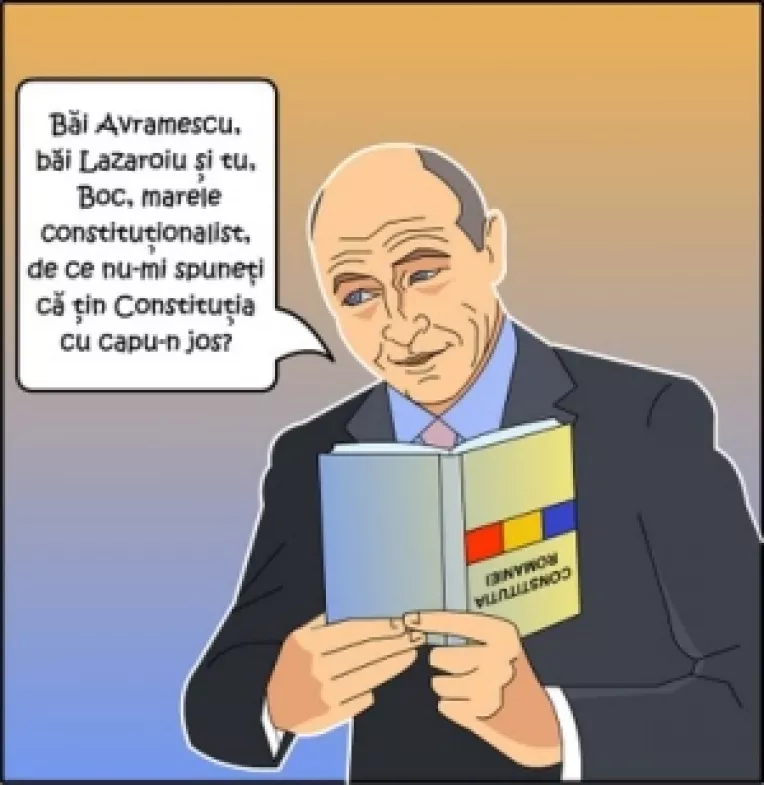 Presedintele Basescu: Inca o incalcare a Constitutiei!