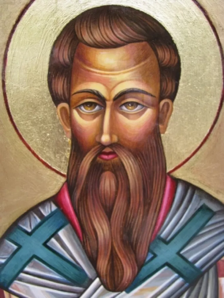 Sf. Vasile ce Mare, parintele monahismului oriental, primul ierarh care a intemeiat spitale si aziluri pe langa biserici, serbat la 1 ianuarie